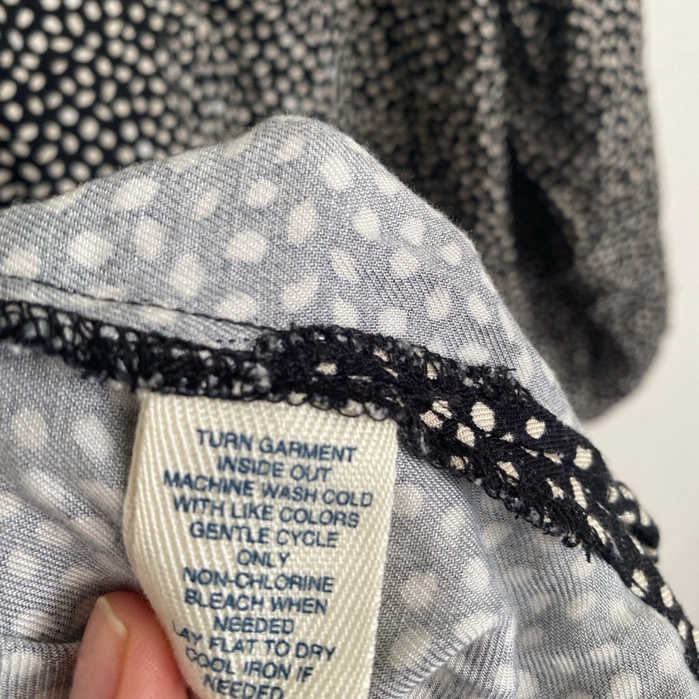 Westbound Gray Asymmetrical Button Down Shirt - image 8